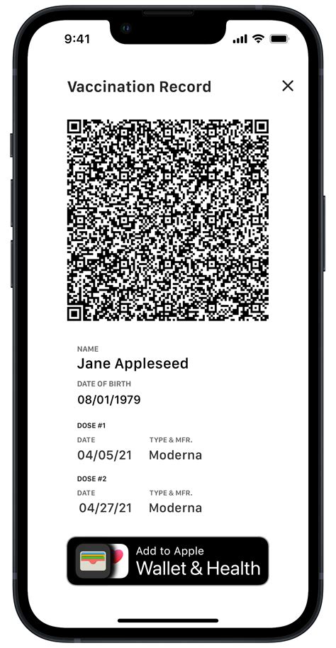 smart health card california apple wallet|apple wallet health records.